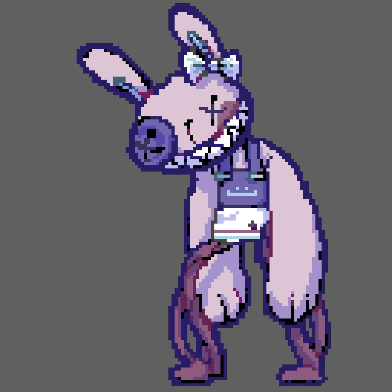 2D evil bunny idle