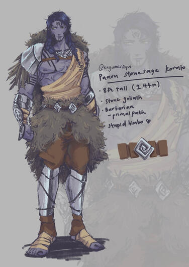 DnD Character ; Paavu